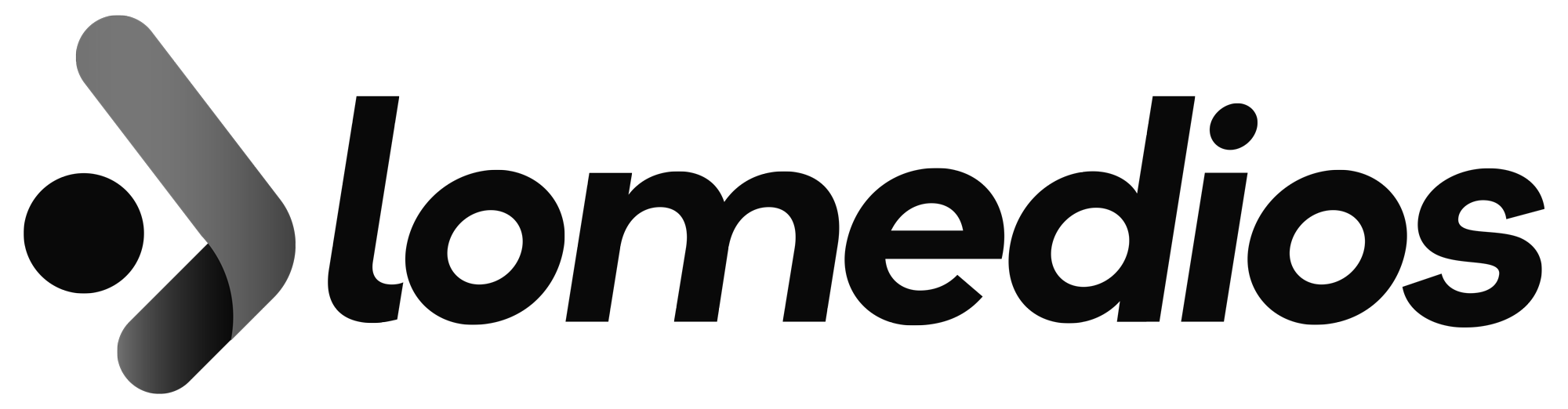Logotipo Agencia Lomedios MKT